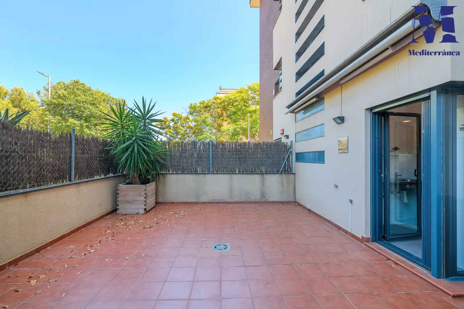 Terrace of Flat for rent in Castelldefels  with Air Conditioner, Heating and Parquet flooring