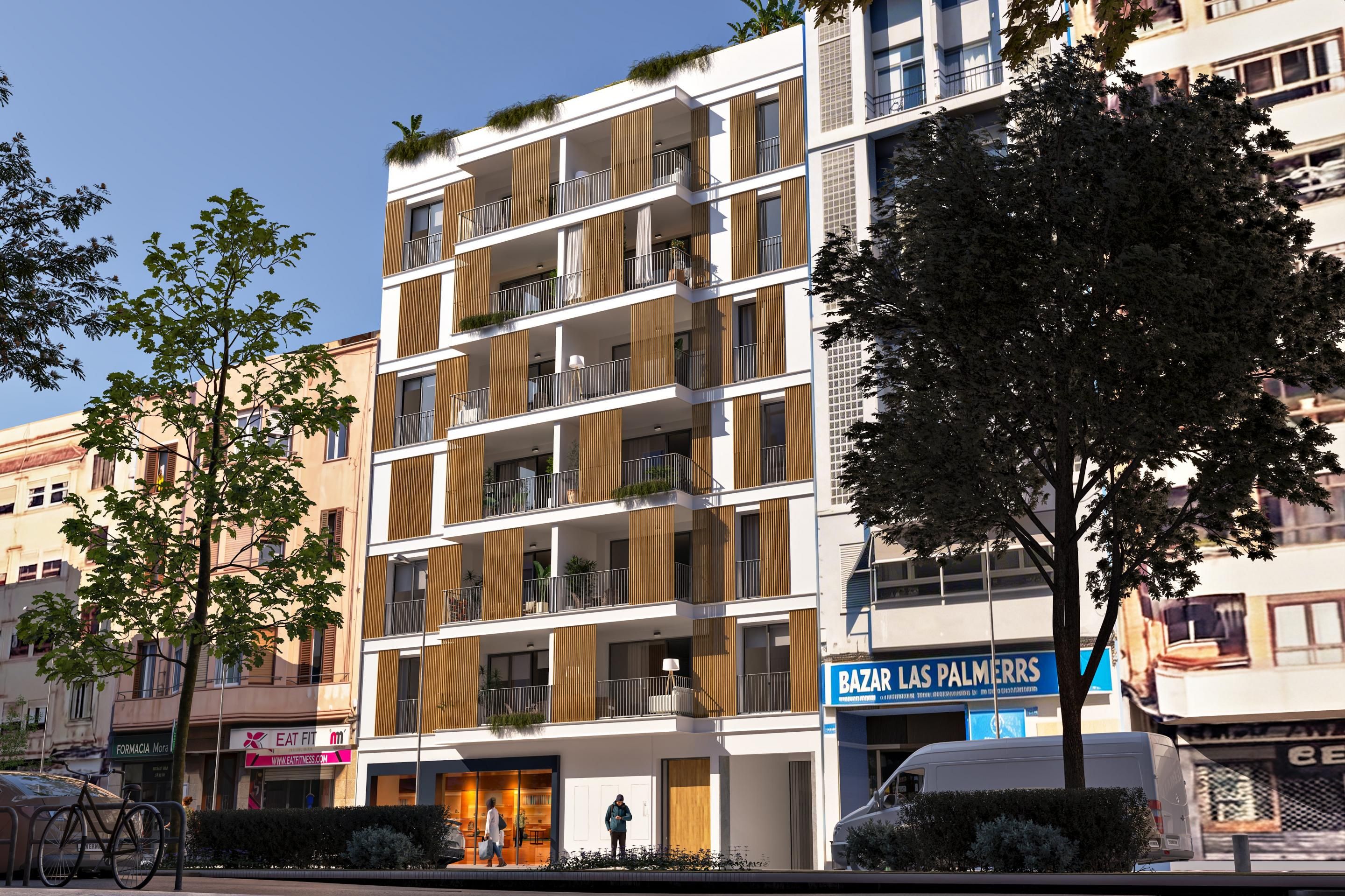 Vista exterior de Apartament en venda en  Palma de Mallorca amb Aire condicionat, Terrassa i Traster