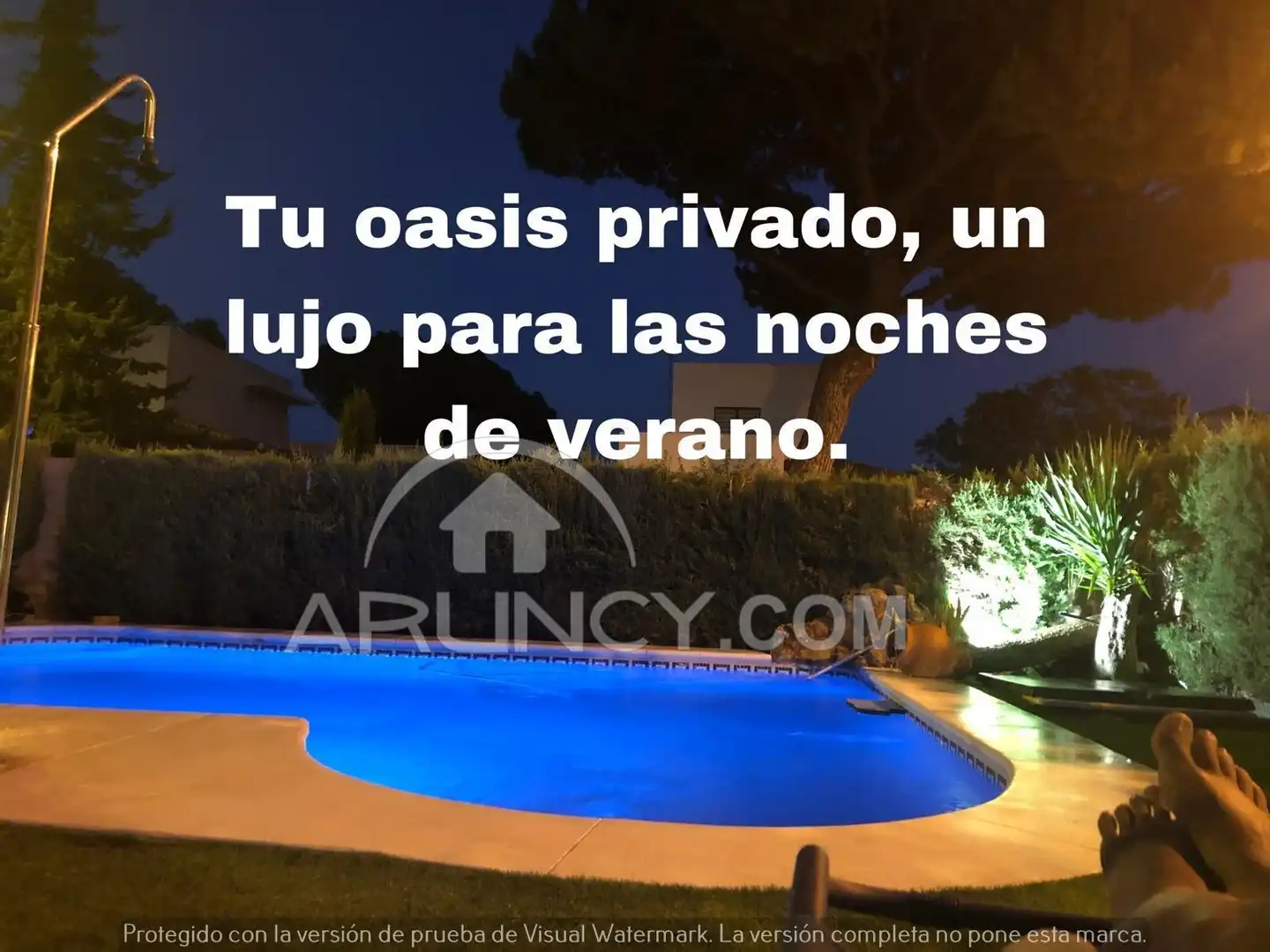 Piscina de Casa o xalet en venda en Alcalá de Guadaira amb Aire condicionat, Calefacció i Jardí privat