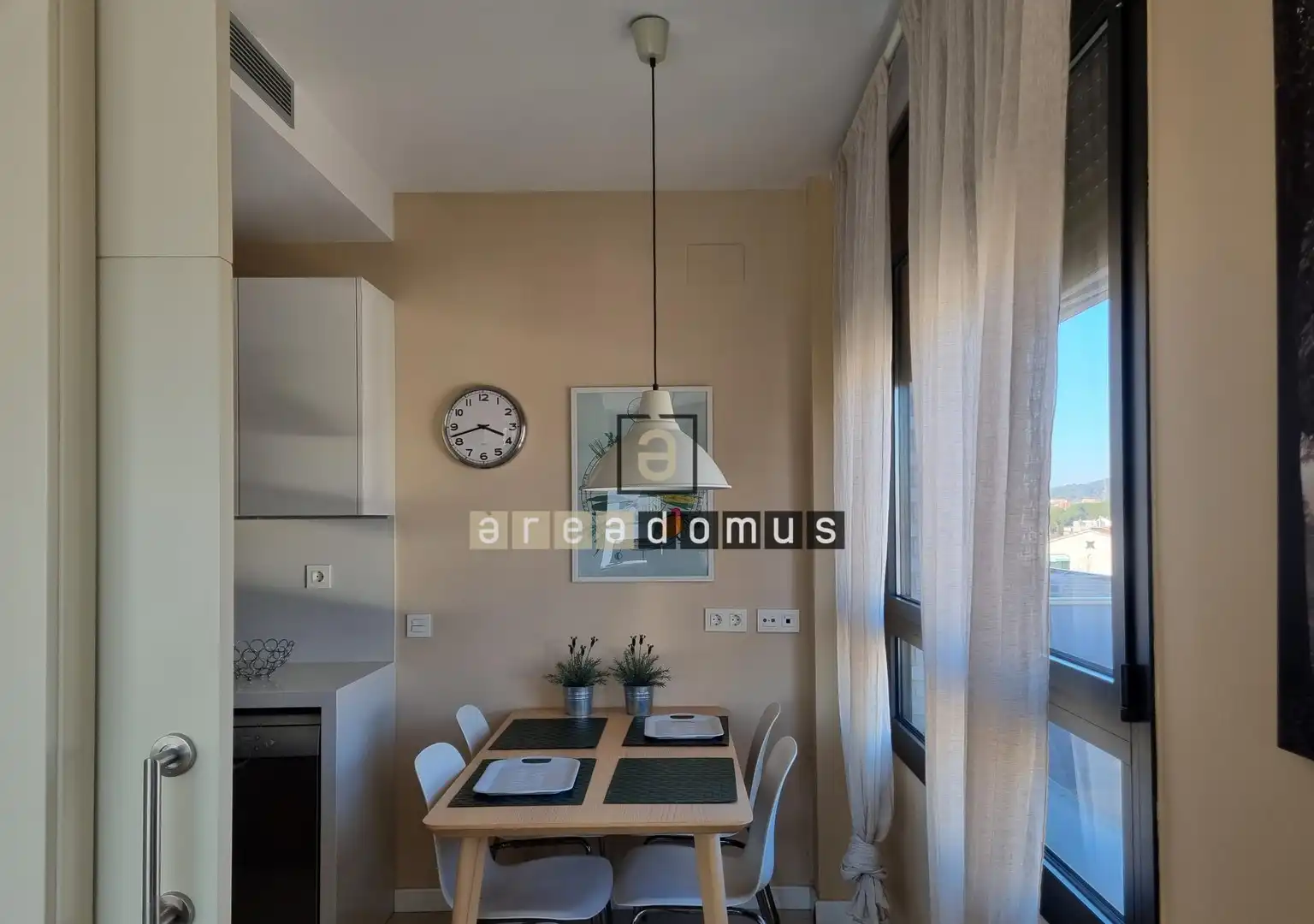 Esszimmer von Wohnung zur Miete in Sant Feliu de Llobregat mit Heizung, Privatgarten und Terrasse