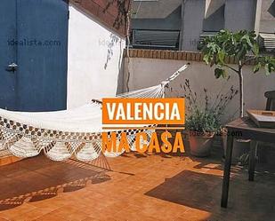 Garden of Attic to rent in  Valencia Capital  with Air Conditioner, Terrace and Balcony