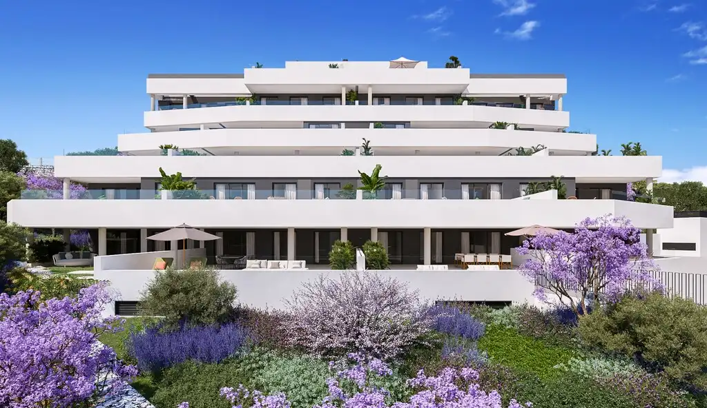 Exterior view of Apartments for sale in Marbella  with Terrace and Community pool