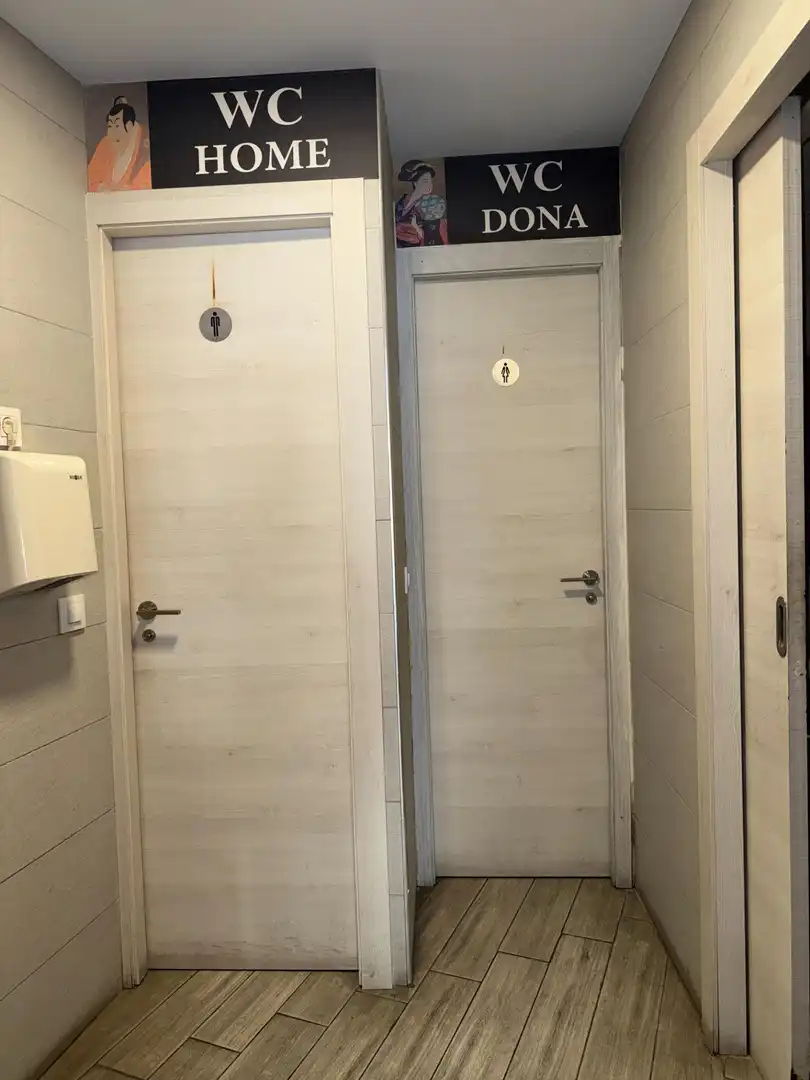 Badezimmer von Geschaftsraum zur Miete in Barcelona mit Klimaanlage