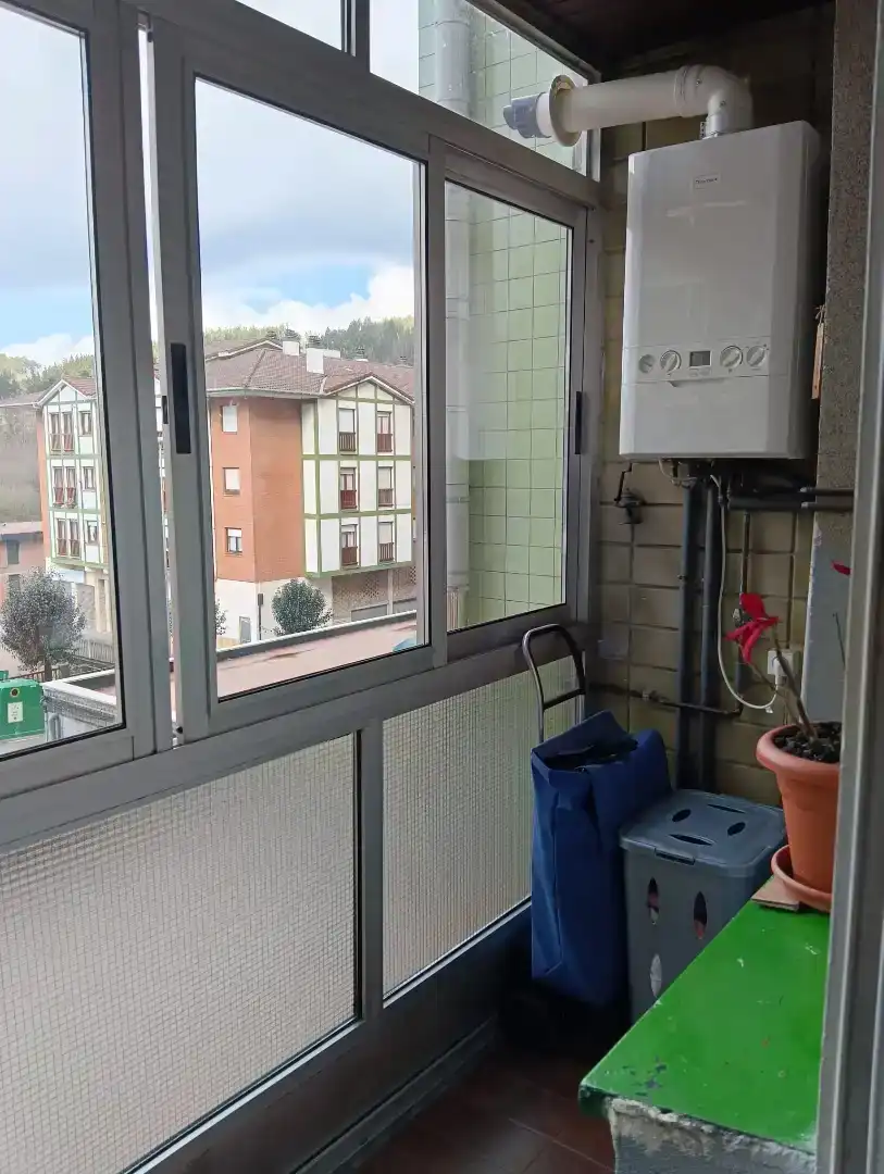Balcony of Flat for sale in Usansolo  with Terrace and Balcony