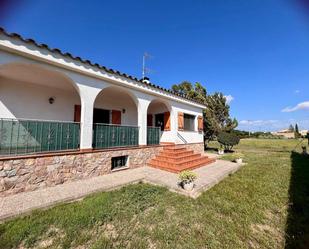 Vista exterior de Casa o xalet en venda en Sant Martí Sarroca amb Calefacció, Jardí privat i Terrassa