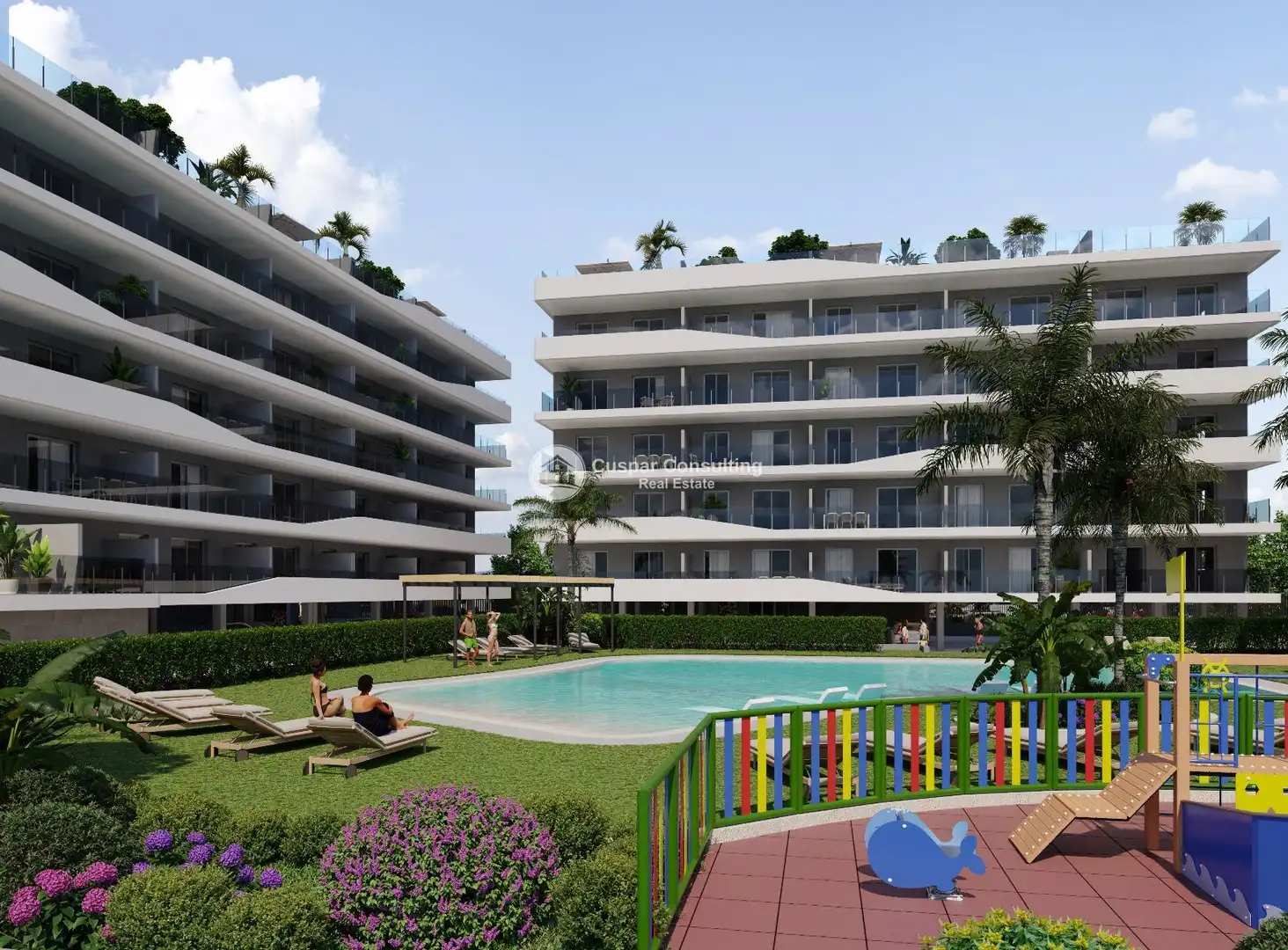 Habitación de Apartamento en venta en Santa Pola con Calefacción, Terraza y Trastero