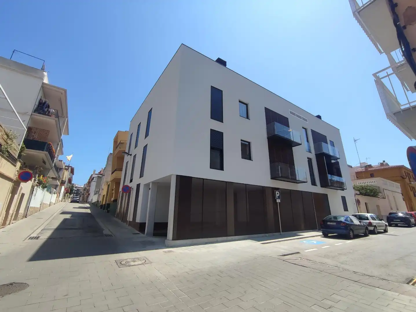 Vista exterior de Dúplex de alquiler en Palamós con Aire acondicionado, Terraza y Amueblado
