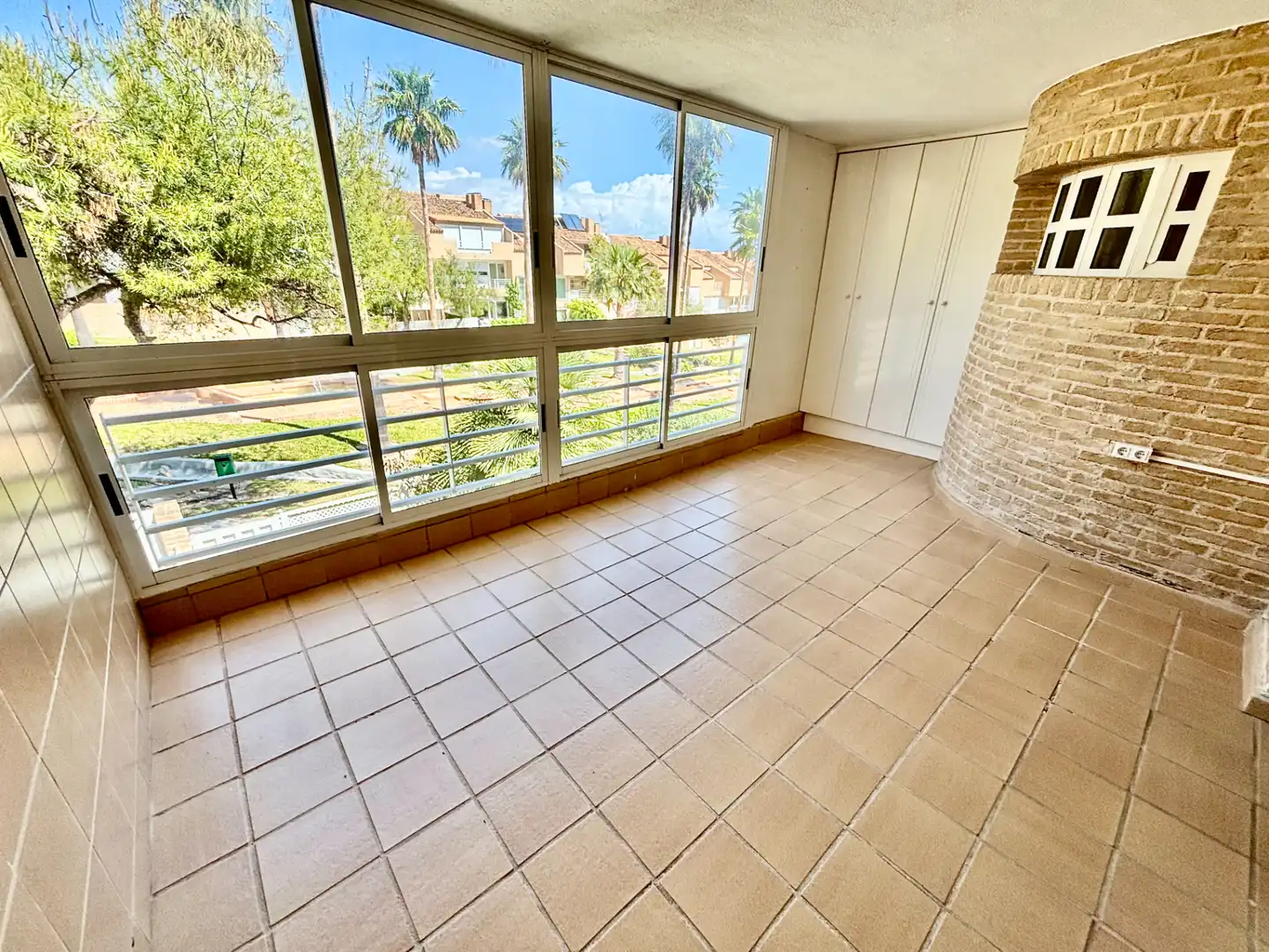 Terraza de Casa adosada en venta en Alicante / Alacant con Aire acondicionado, Jardín privado y Terraza