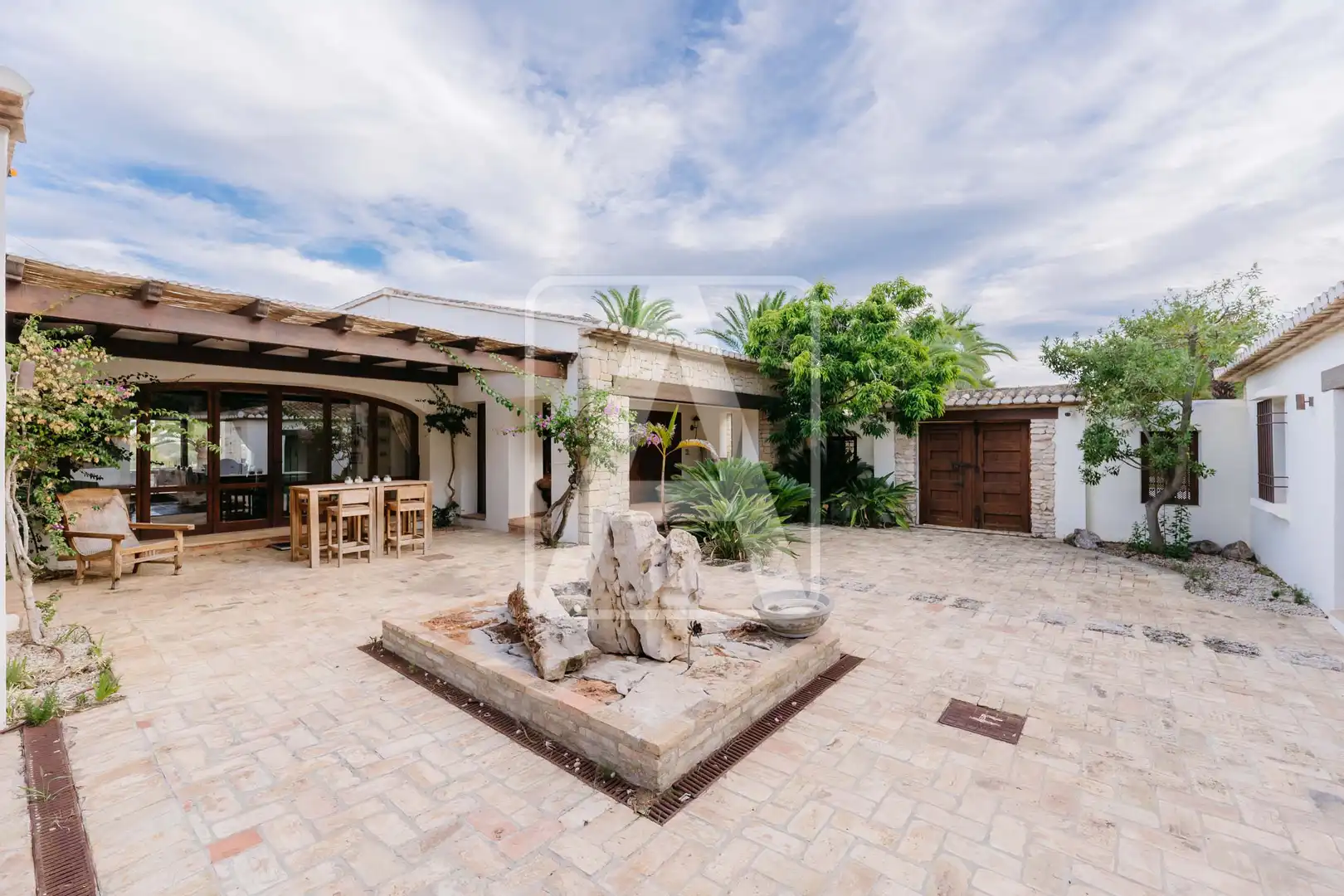 Jardín de Finca rústica en venta en Benissa con Aire acondicionado, Calefacción y Jardín privado