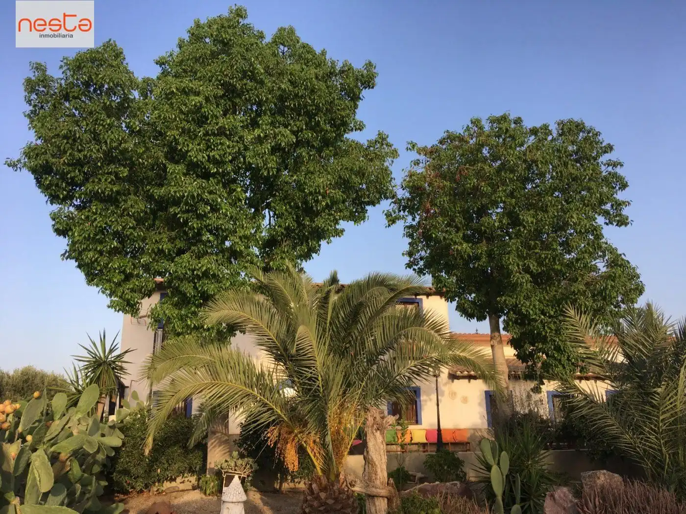 Vista exterior de Finca rústica en venda en Lorca amb Aire condicionat, Jardí privat i Moblat