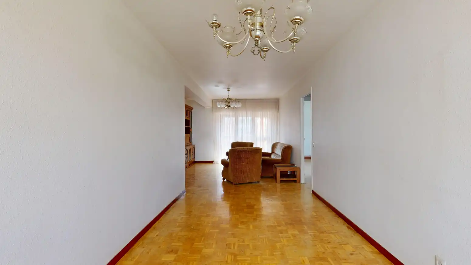 Sala de estar de Piso en venta en Tafalla con Calefacción, Parquet y Terraza