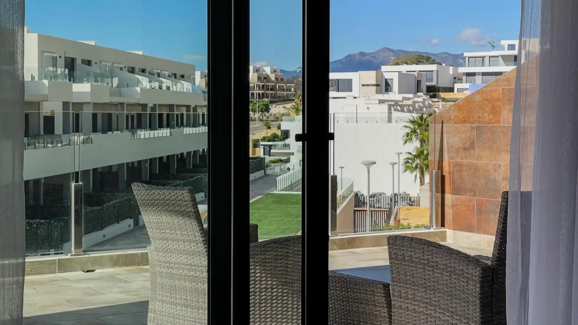 Terraza de Dúplex en venta en Finestrat con Aire acondicionado, Terraza y Amueblado