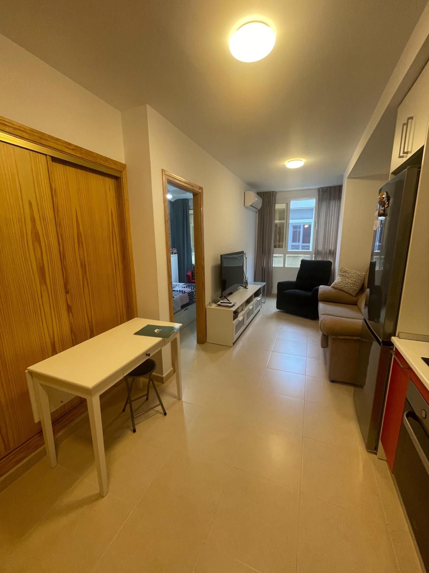 Living room of Apartment to rent in Torremolinos  with Air Conditioner