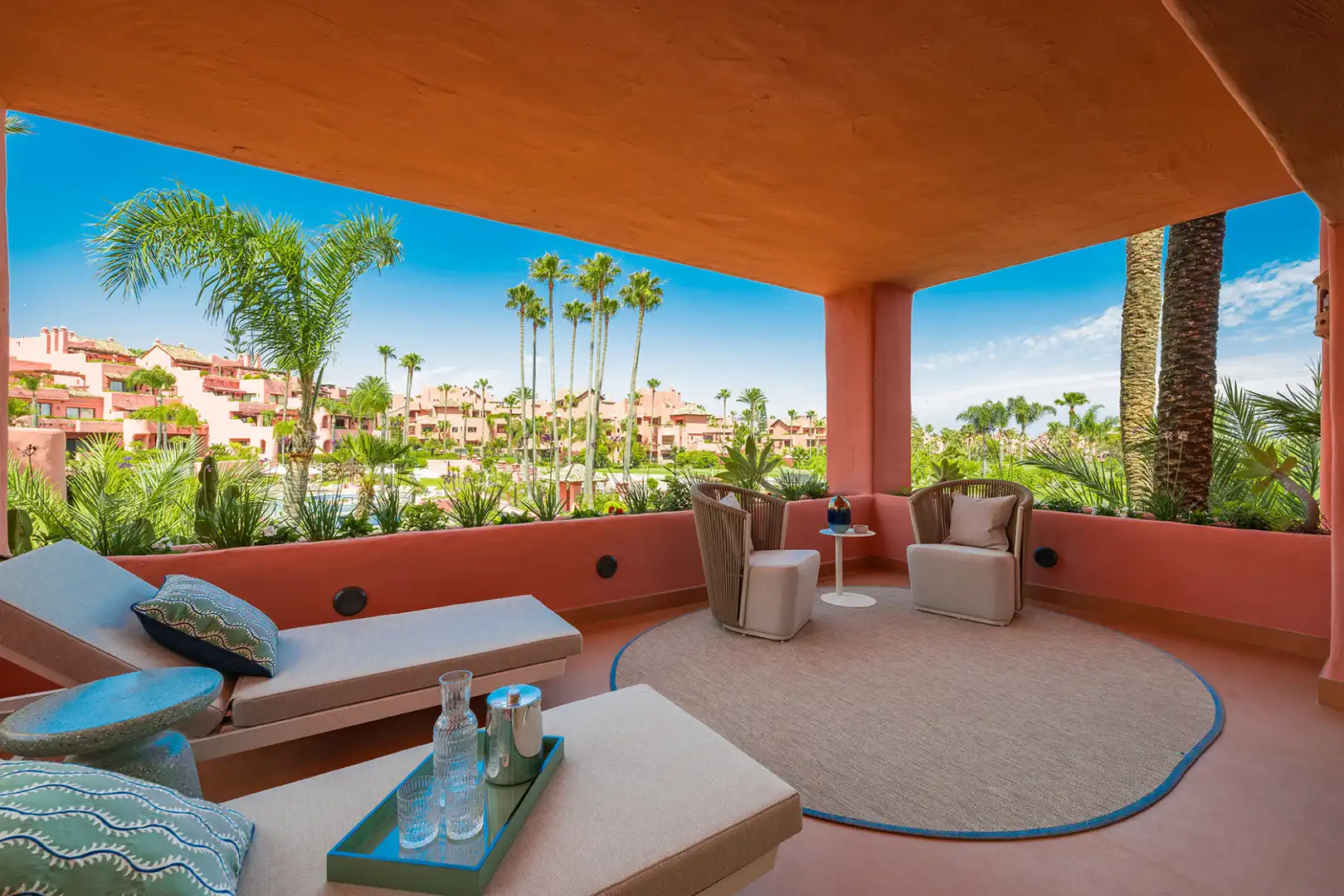 Terrace of Apartments for sale in Estepona  with Air Conditioner, Terrace and Swimming Pool