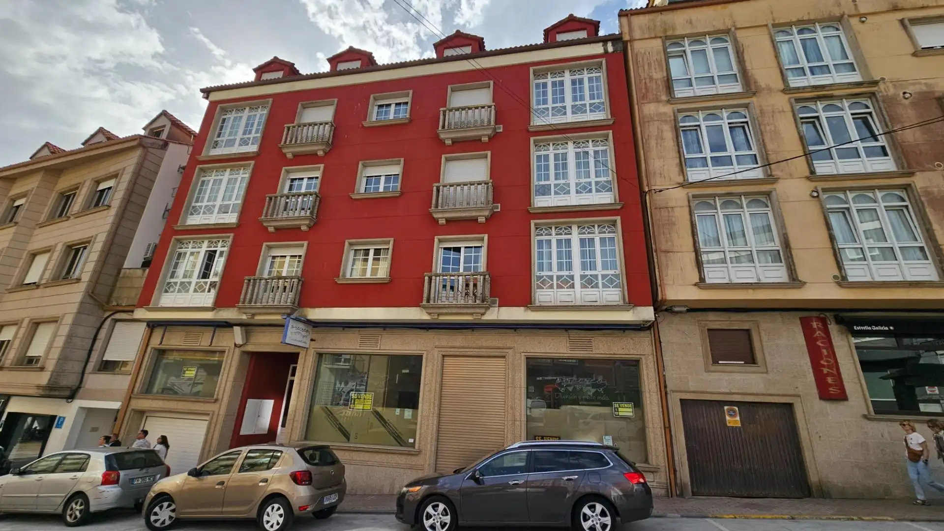 Exterior view of Flat for sale in Fisterra  with Heating, Storage room and Balcony