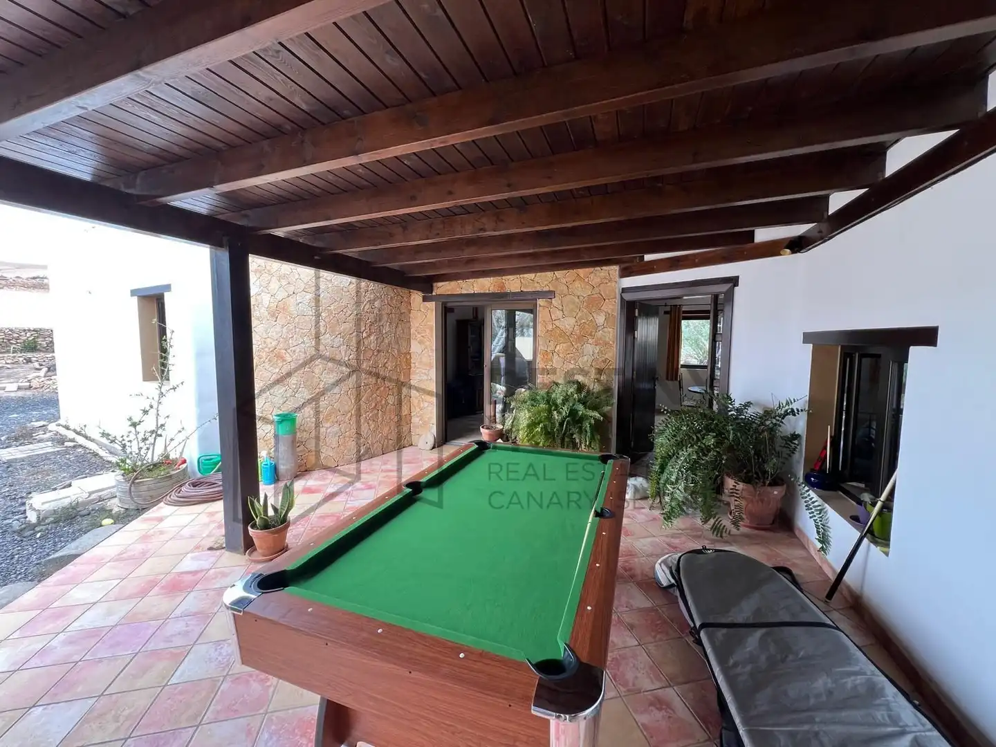 Terrace of Country homes for sale in La Oliva  with Air Conditioner, Private garden and Terrace