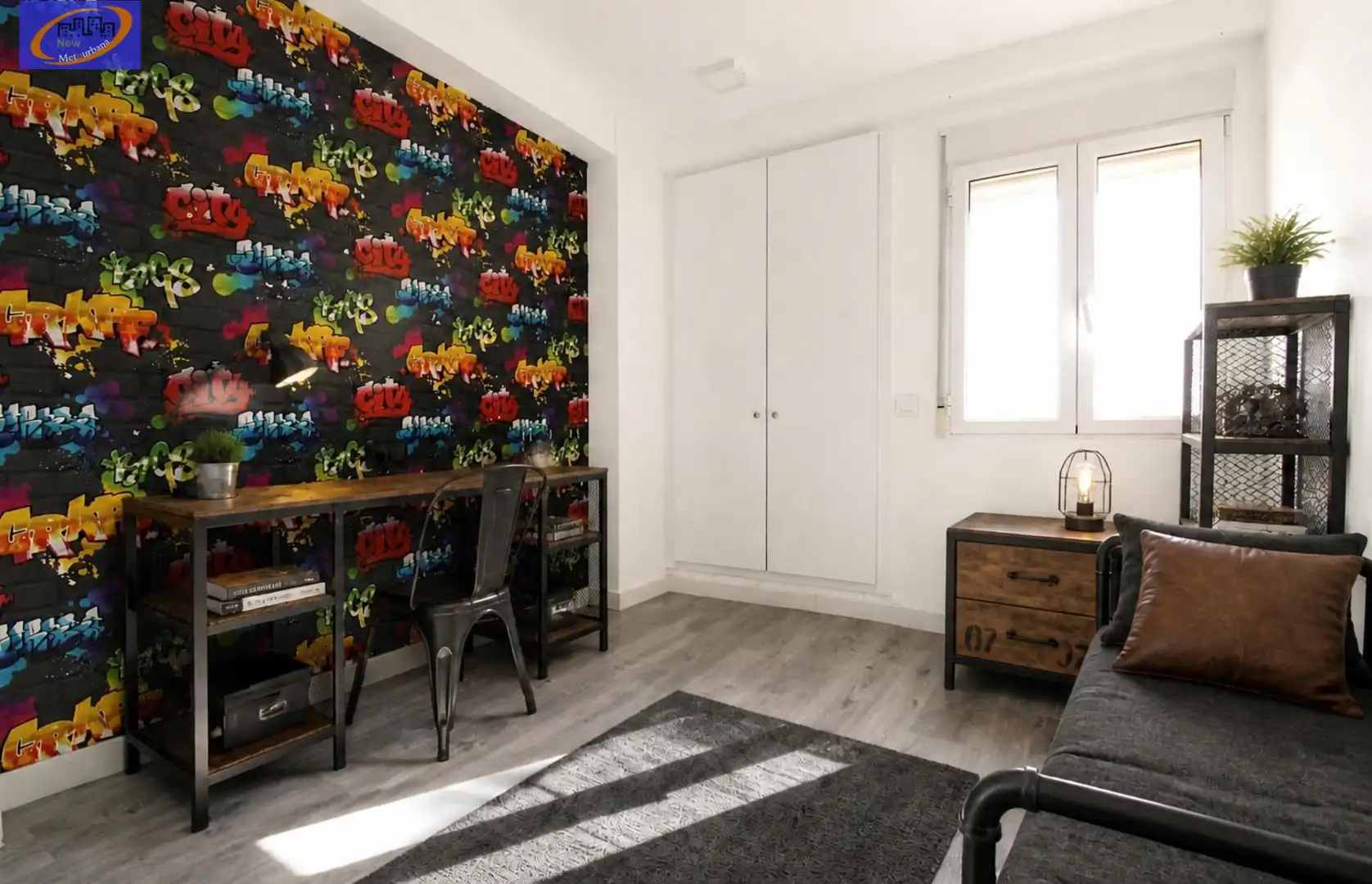 Bedroom of Flat for sale in Valencia  with Air Conditioner, Heating and Storage room