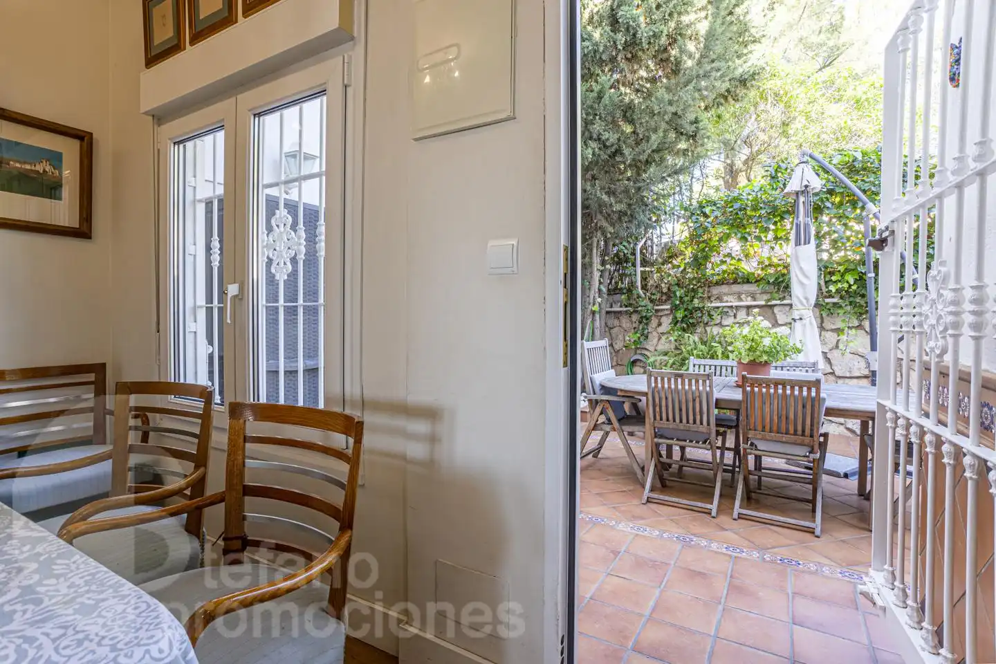 Terrace of Detached homes for sale in Málaga  with Air Conditioner, Parquet flooring and Terrace