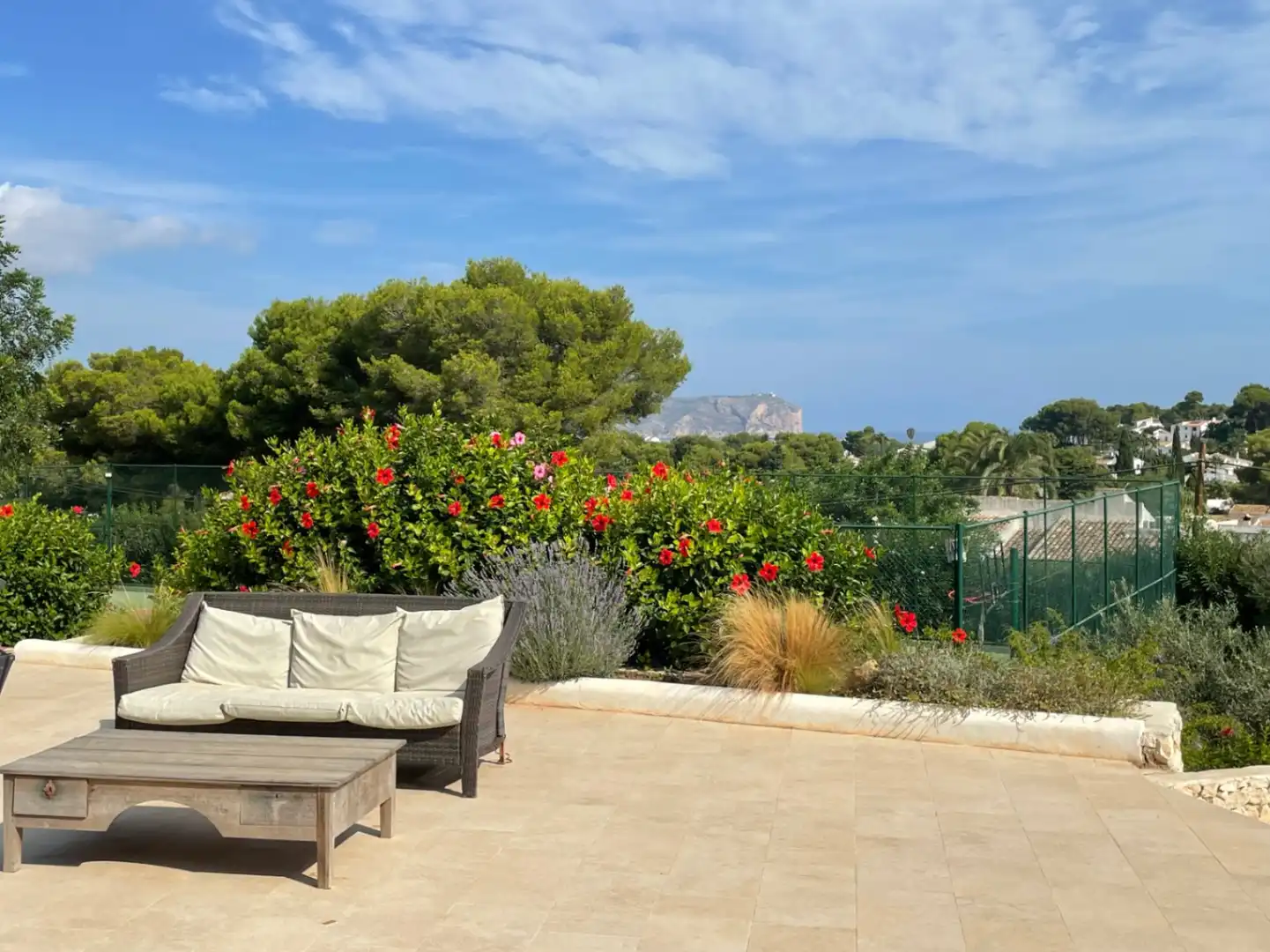 Terraza de Casa o chalet de alquiler en Jávea / Xàbia con Aire acondicionado, Calefacción y Jardín privado