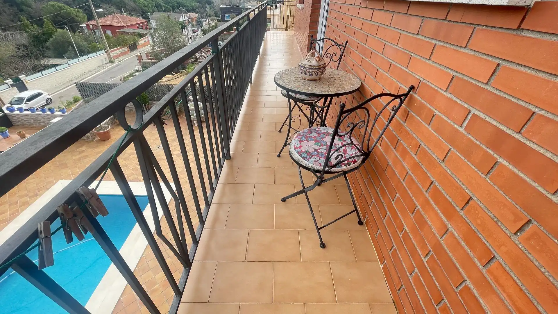 Terrassa de Casa o xalet en venda en Rubí amb Calefacció, Jardí privat i Terrassa
