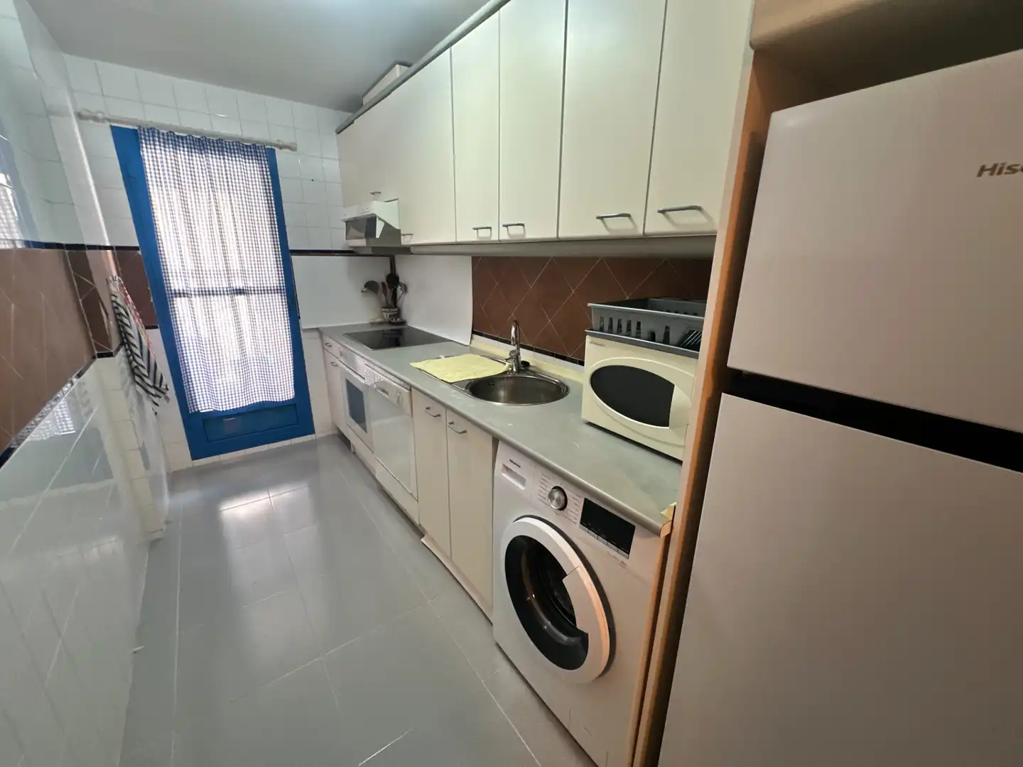 Cocina de Apartamento en venta en Guardamar del Segura con Terraza, Amueblado y Lavadora
