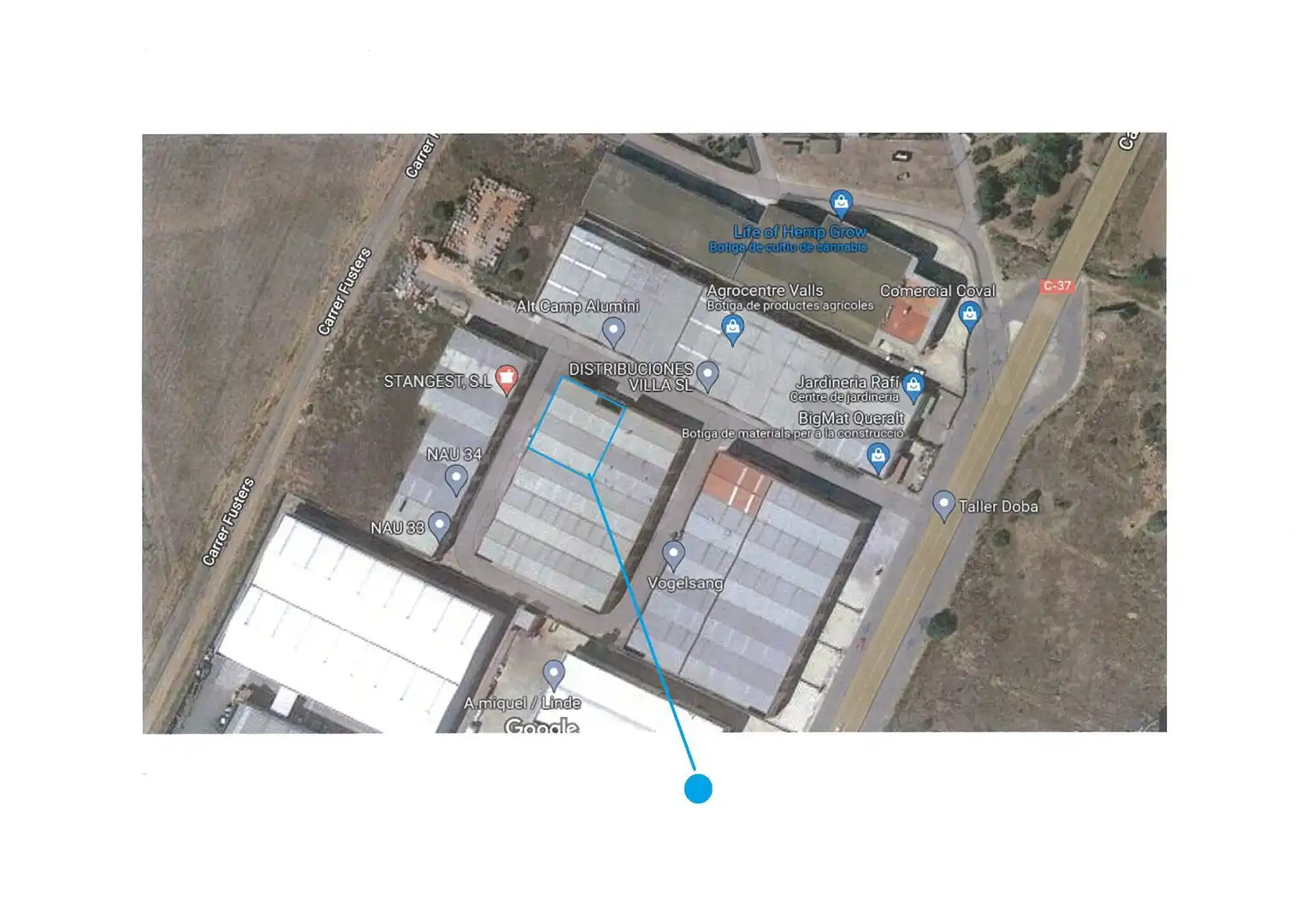 Nave industrial in vendita a Pla