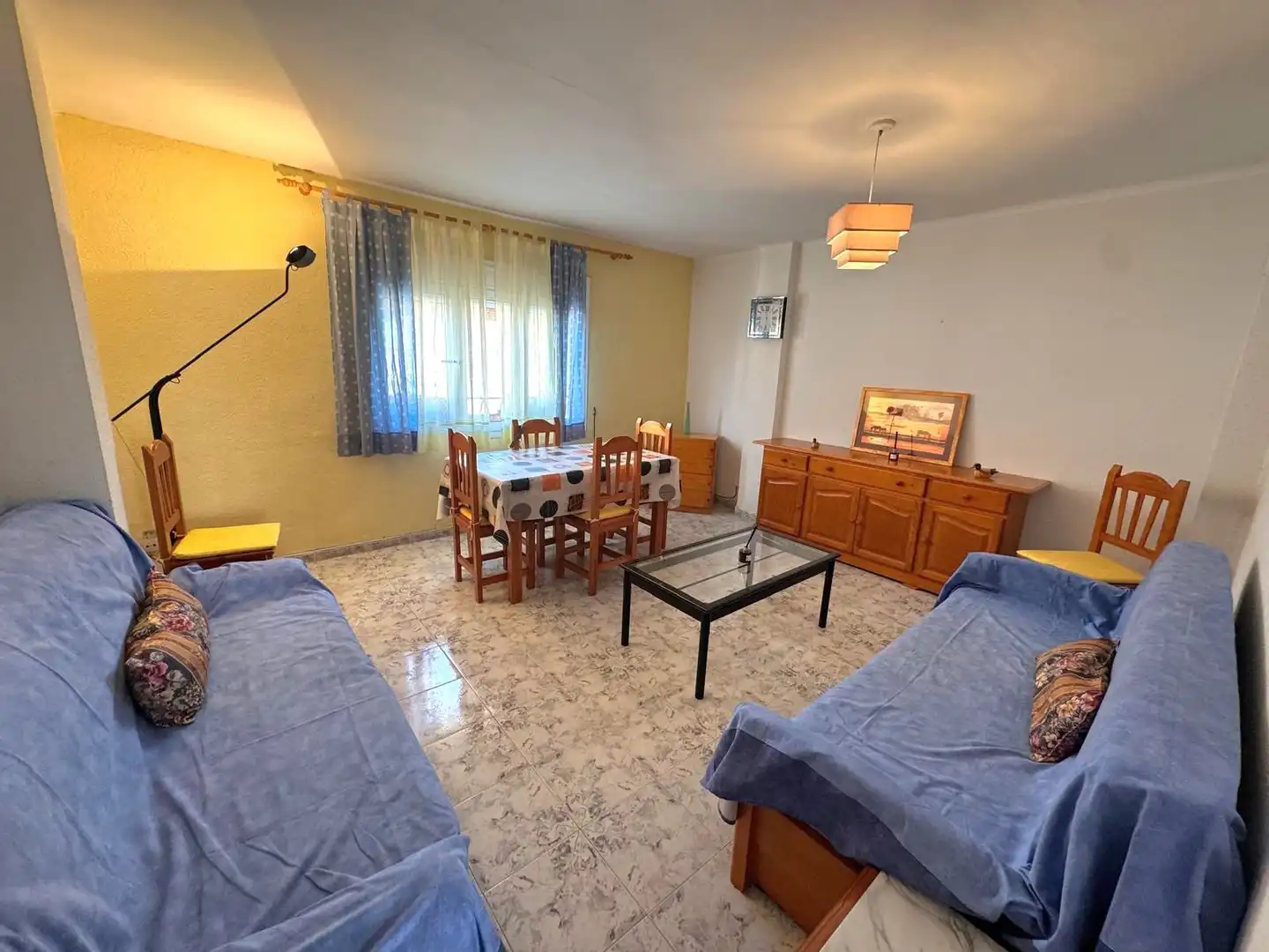 Sala de estar de Piso en venta en Torredembarra con Terraza