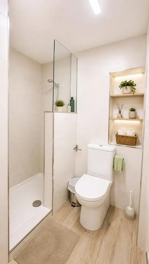 Badezimmer von Erdgeschoss zur Miete in Málaga