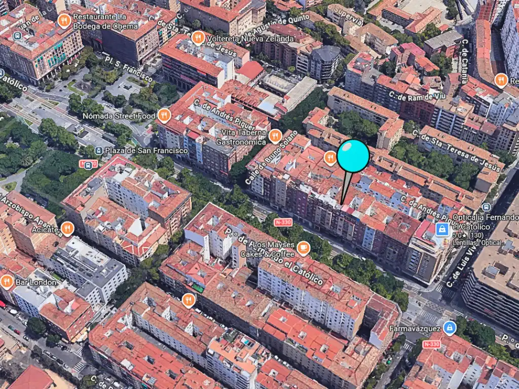 Vista exterior de Piso en venta en Zaragoza con Aire acondicionado, Calefacción y Amueblado