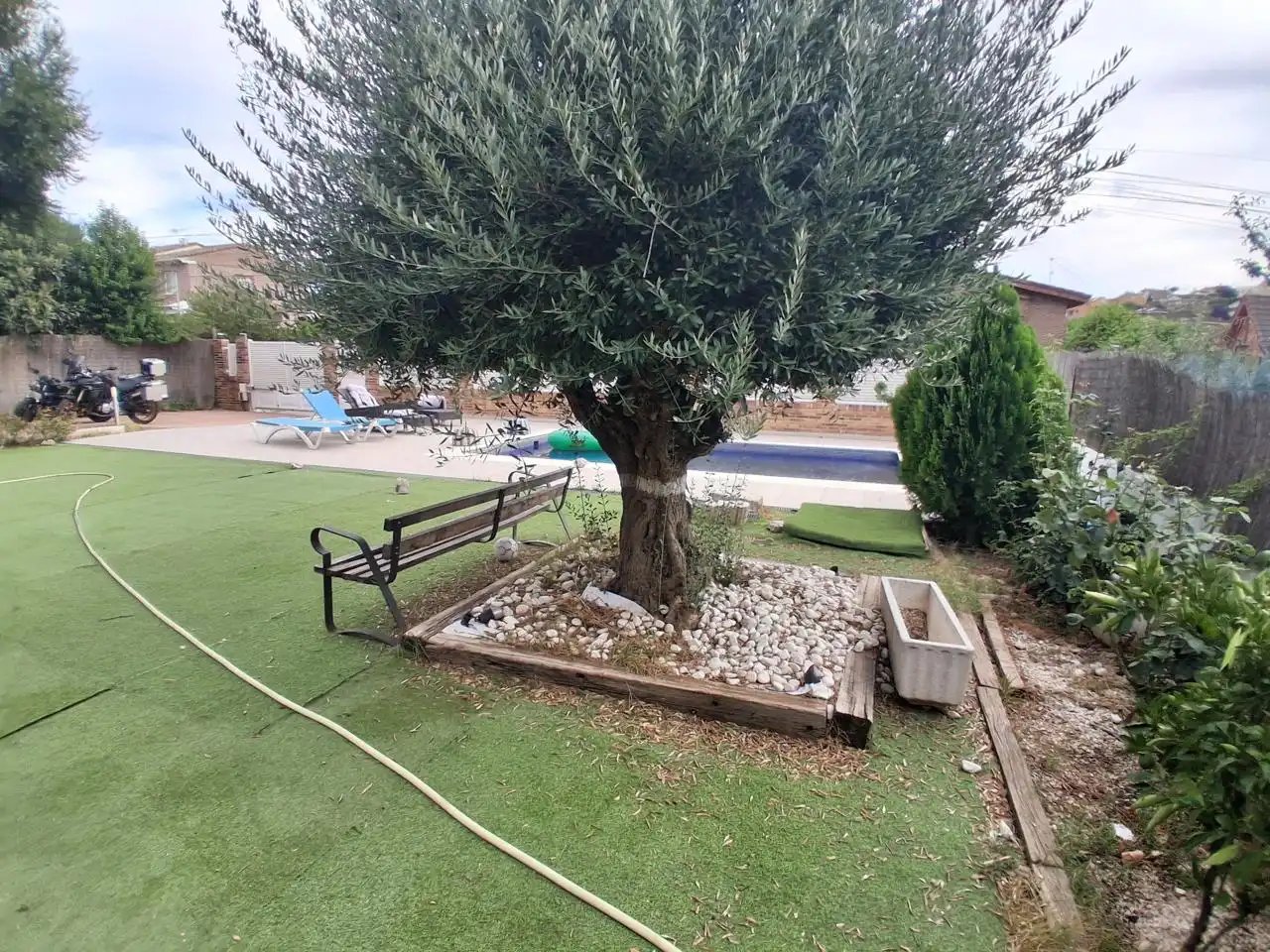 Garden of Houses for sale in El Casar  with Heating, Storage room and Swimming Pool