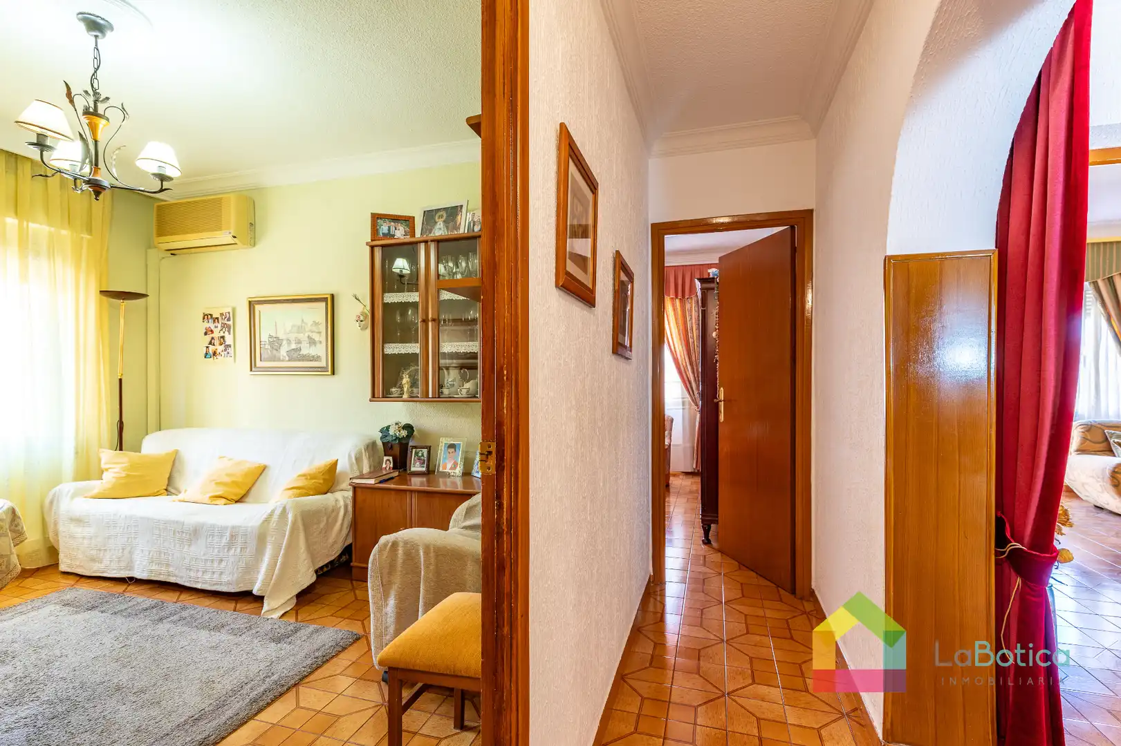 Sala d'estar de Pis en venda en Santa Bárbara