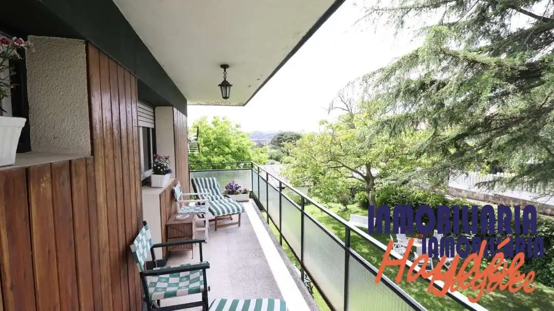 Balcony of Houses for sale in Getxo   with Heating, Private garden and Terrace