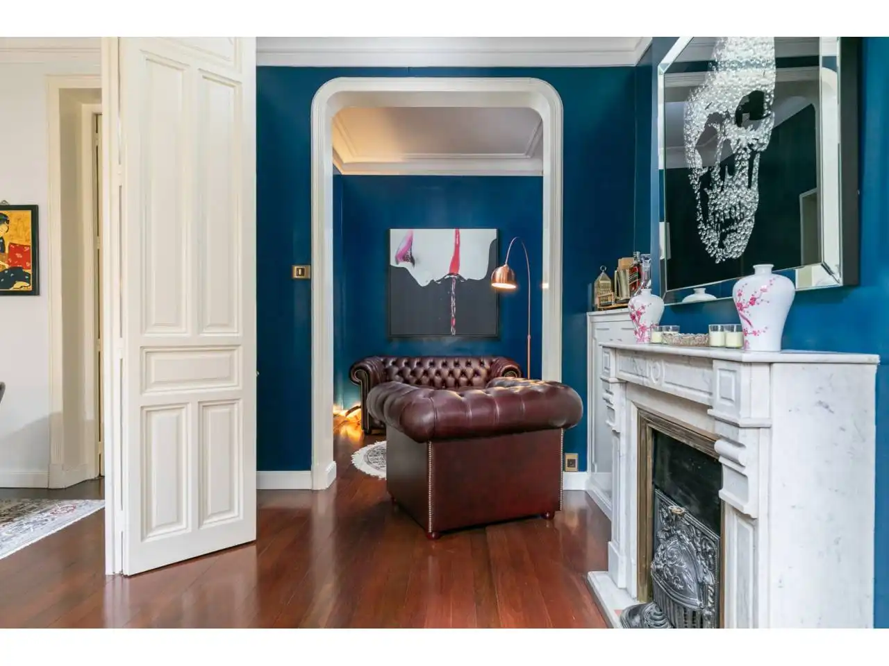Sala de estar de Piso en venta en Madrid con Aire acondicionado, Calefacción y Balcón