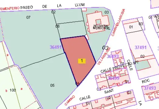 Terreno industrial en venta en Carlet