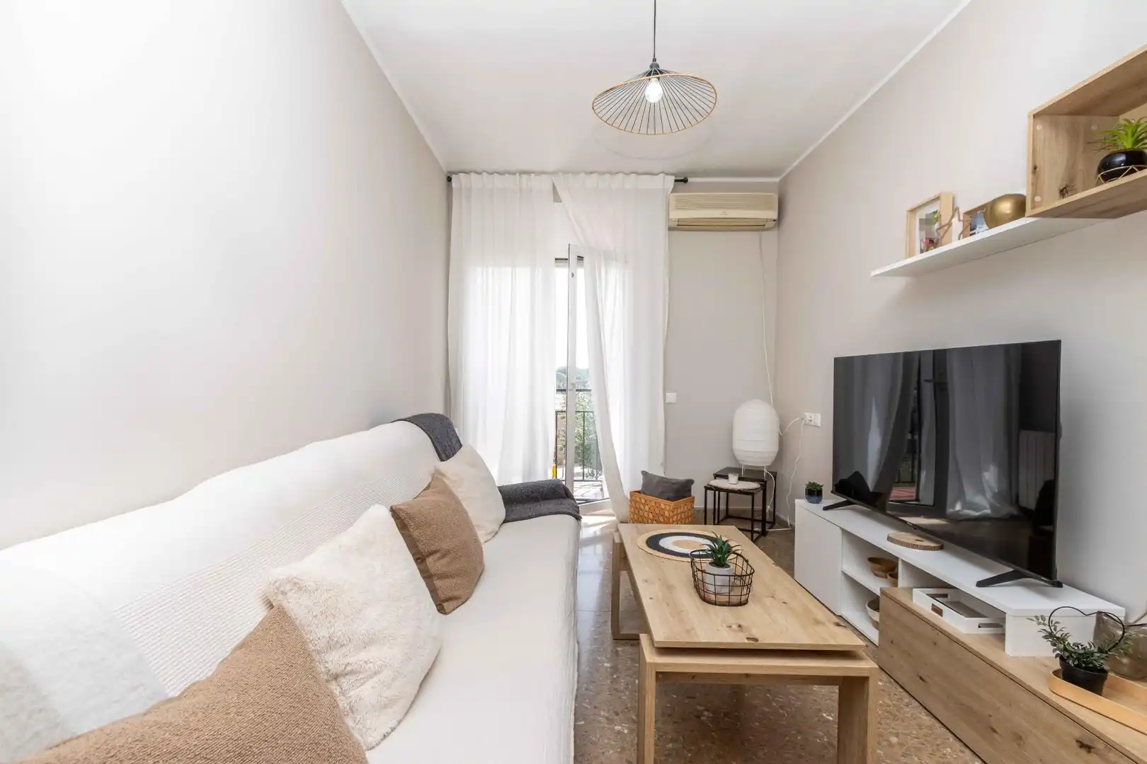 Living room of Flat for sale in Sabadell  with Heating, Storage room and Balcony