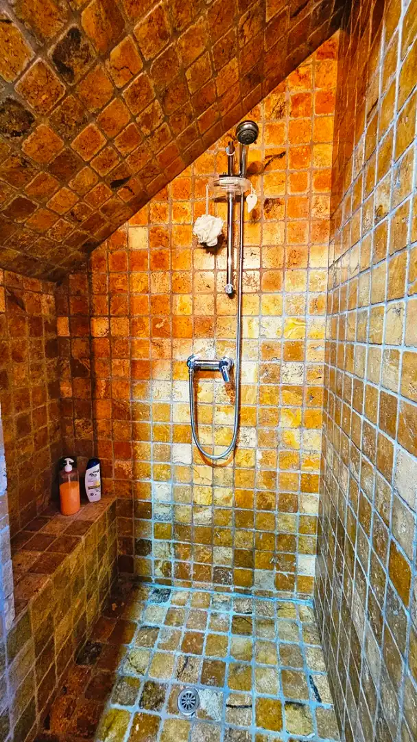 Bathroom of Houses for sale in El Madroño  with Air Conditioner and Private garden