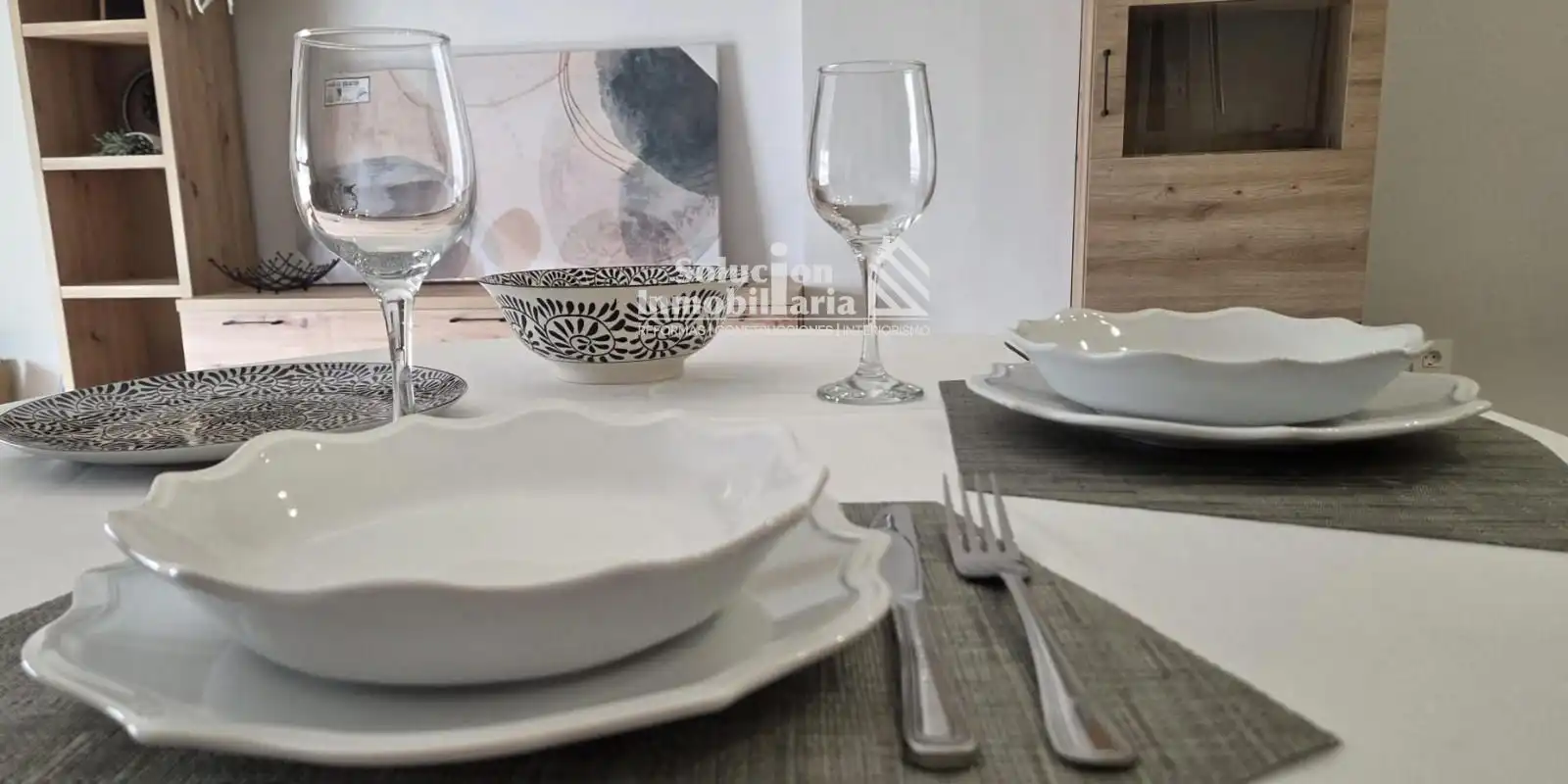 Comedor de Apartamento de alquiler en Salamanca con Calefacción y Amueblado