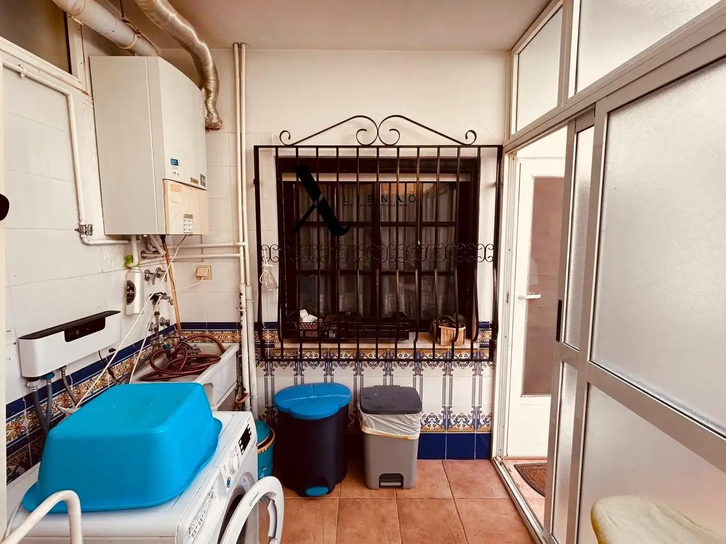 Cuina de Dúplex en venda en Lorca amb Aire condicionat, Jardí privat i Terrassa