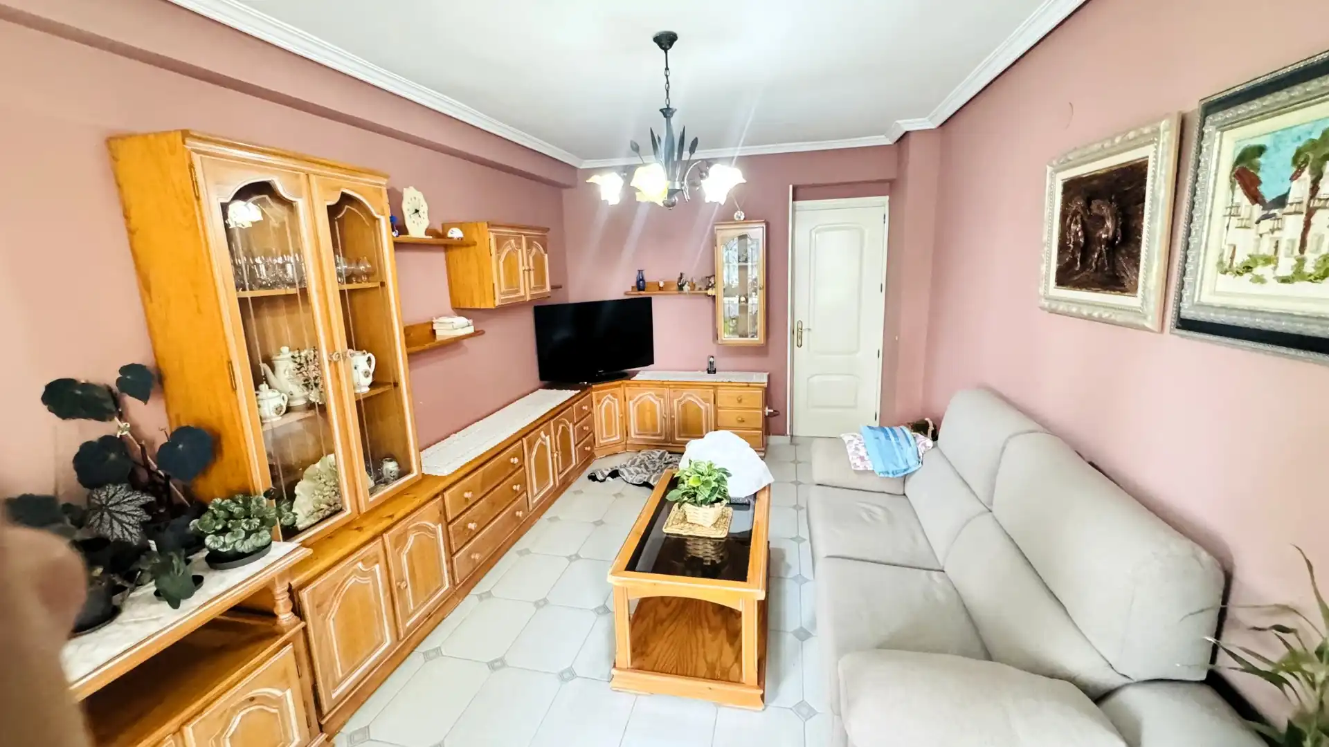 Living room of Flat for sale in Parla  with Air Conditioner, Heating and Private garden