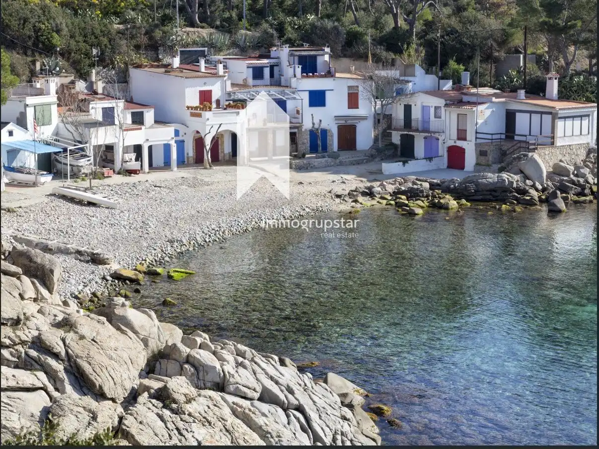 Vista exterior de Casa o chalet en venta en Calonge i Sant Antoni con Aire acondicionado, Calefacción y Terraza