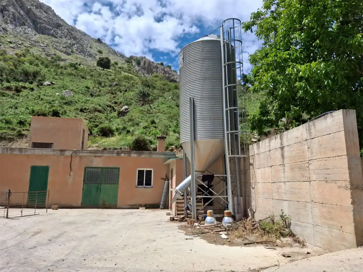 Vista exterior de Finca rústica en venda en Alfarnate