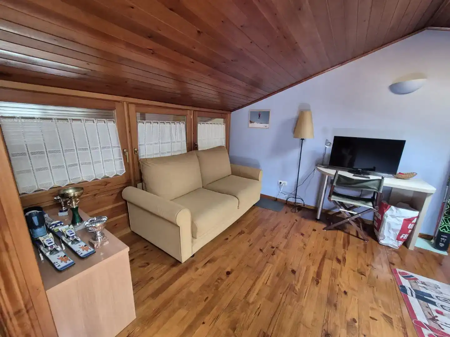 Living room of Flat for sale in Setcases  with Balcony