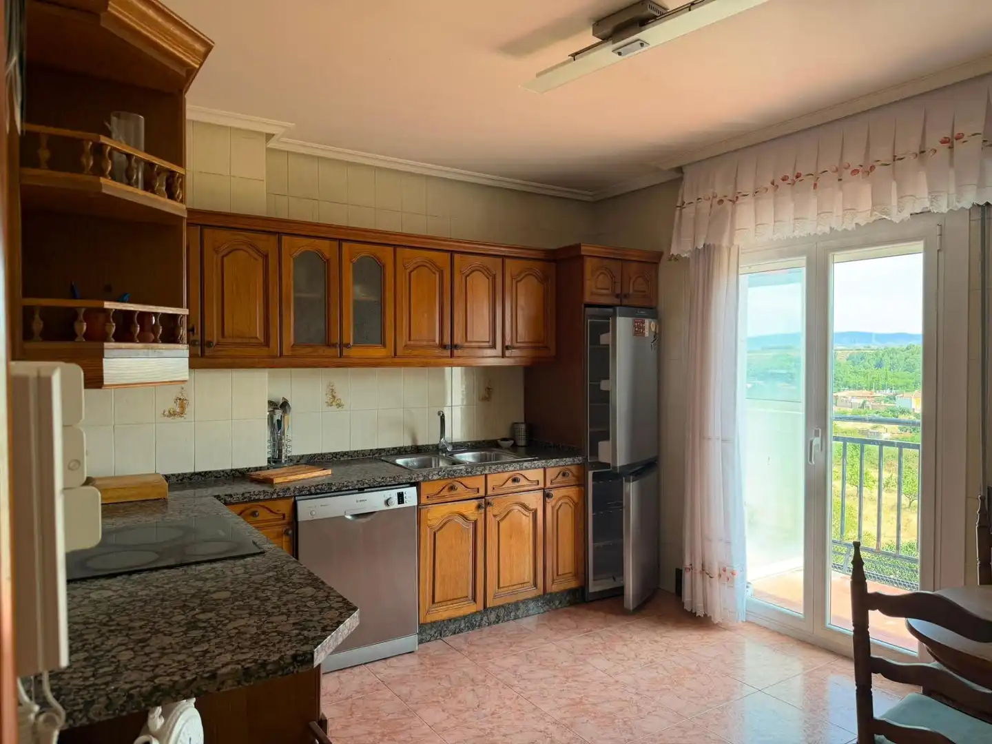 Kitchen of Flat for sale in Arnedo  with Heating, Parquet flooring and Terrace