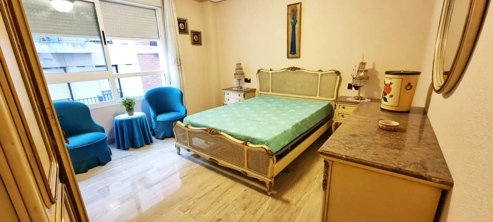 Schlafzimmer von Wohnung zum Verkauf in Elche / Elx mit Klimaanlage und Abstellraum