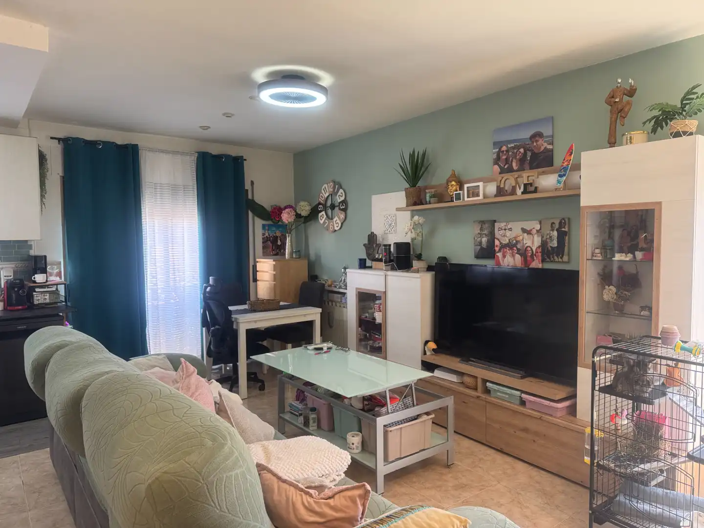 Sala de estar de Piso en venta en Tàrrega con Terraza