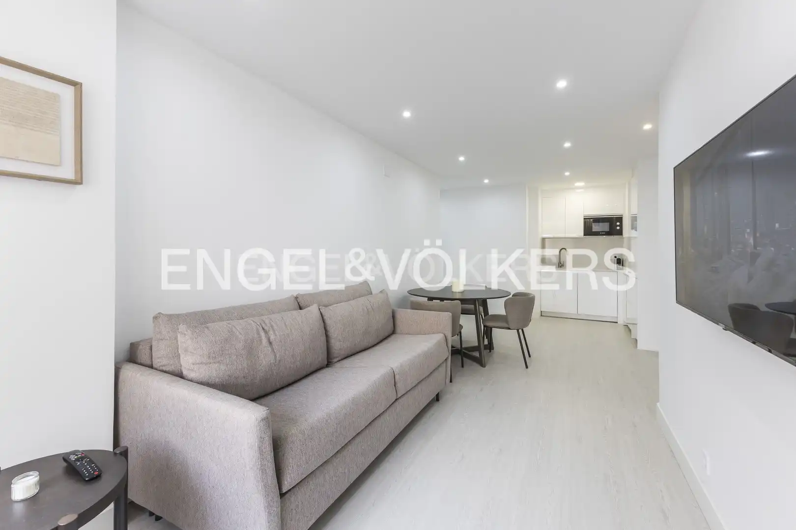 Wohnzimmer von Wohnung zur Miete in Madrid mit Klimaanlage, Heizung und Möbliert
