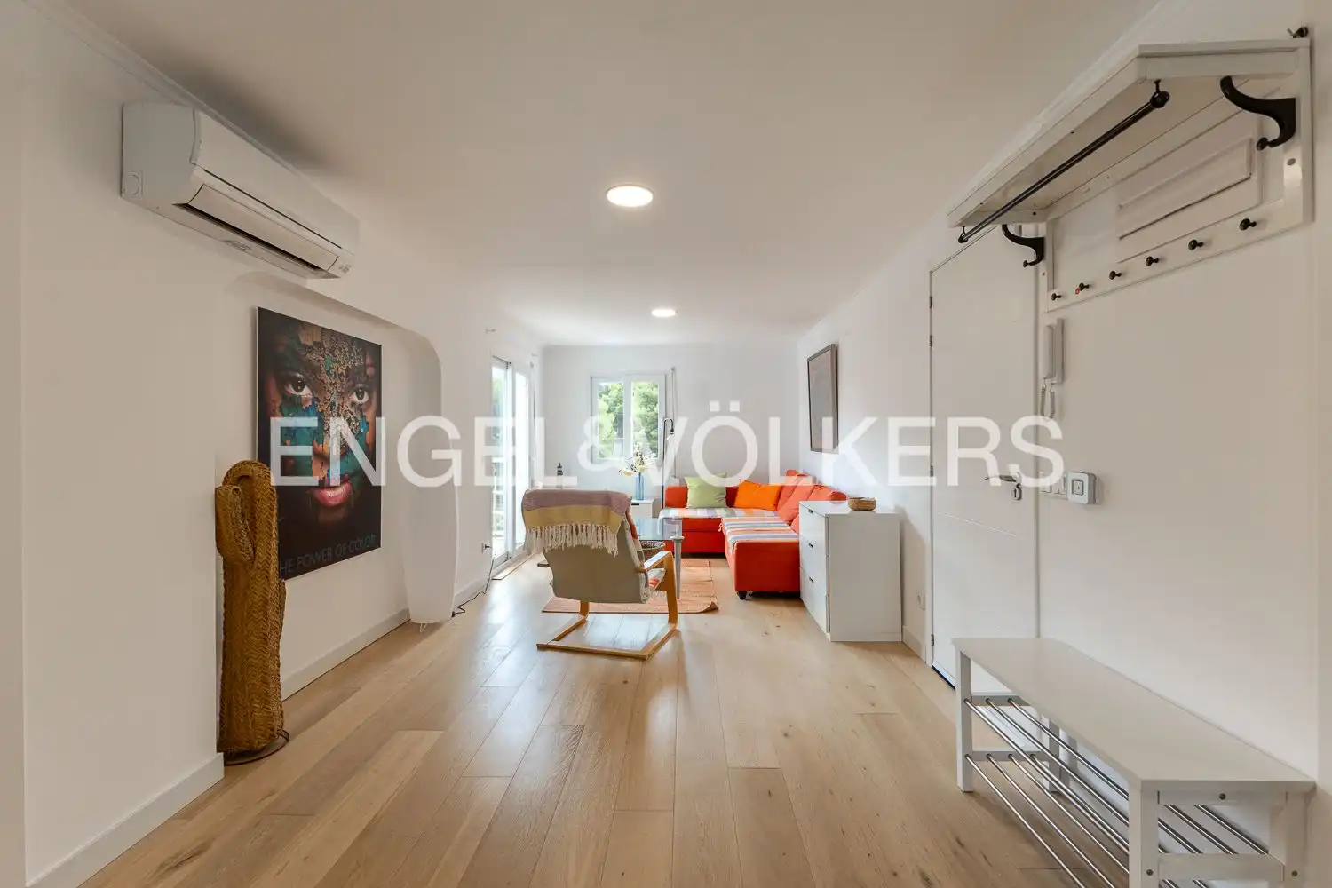Sala de estar de Piso en venta en Jávea / Xàbia con Aire acondicionado, Calefacción y Terraza