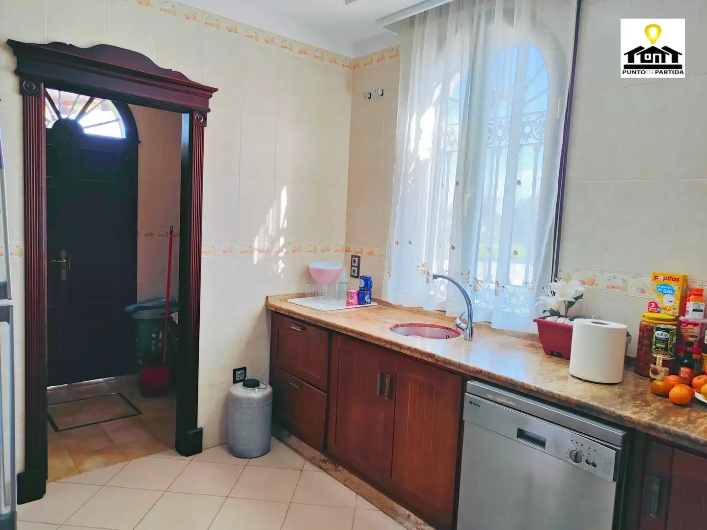 Küche von Country house zum Verkauf in Utrera mit Klimaanlage, Heizung und Privatgarten
