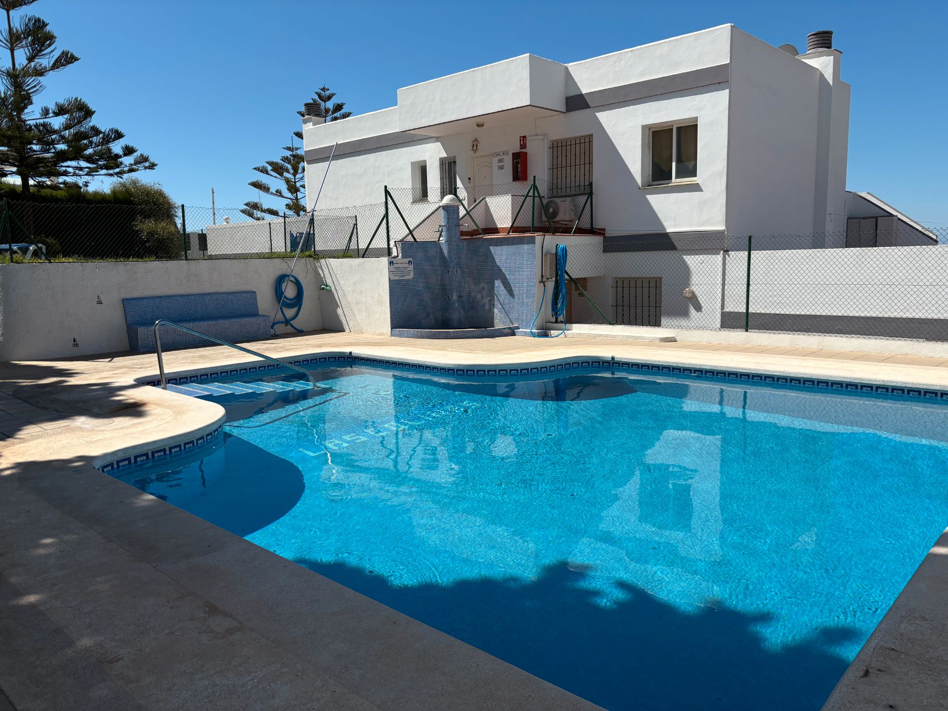 Swimming pool of Apartment for sale in Torrox  with Air Conditioner, Private garden and Terrace