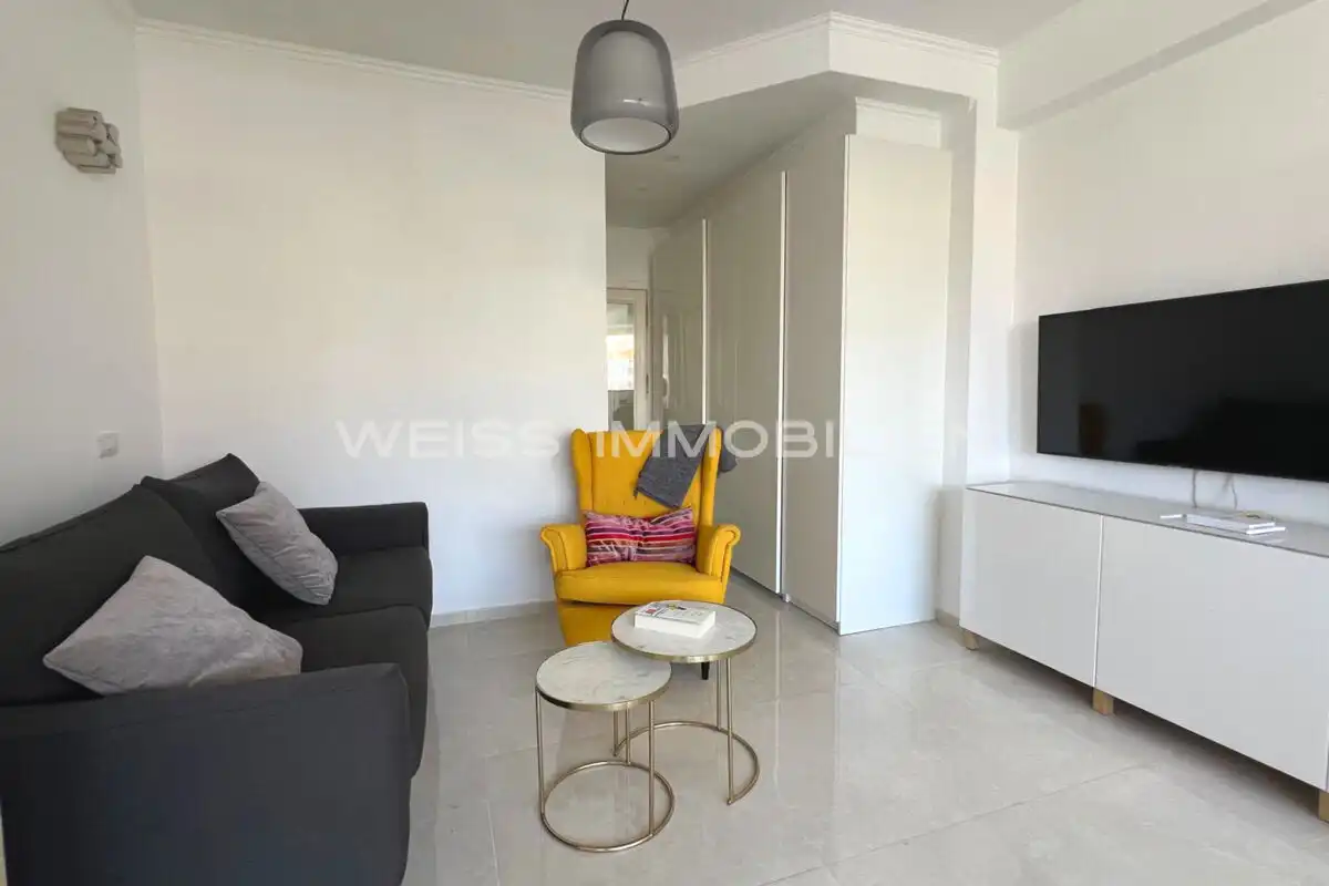 Sala de estar de Piso en venta en Puerto de la Cruz con Aire acondicionado